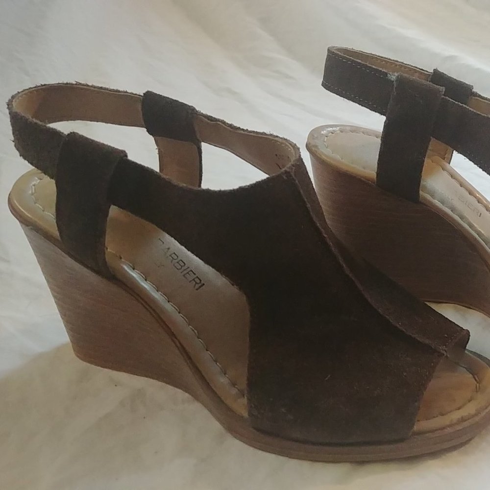 Brown Wedges - Size 7.5